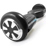 Powerboard by HOVERBOARD - 2 Wheel Self Balancing Scooter with LED Lights-Hands Free Battery Powered Electric Motor-The Perfect Personal Transporter-USA Company black