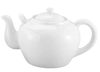 Harold Imports 75-Ounce Capacity Teapot, White