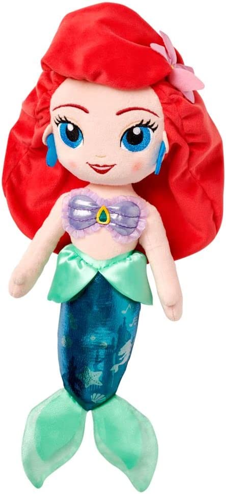 Disney Ariel Plush Doll – The Little Mermaid – 14 1/2 Inch