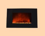 36 inch Wall Mount Modern Space Heater Electric Fireplace Heater Flat Tempered Glass WRemote Control AX510EP