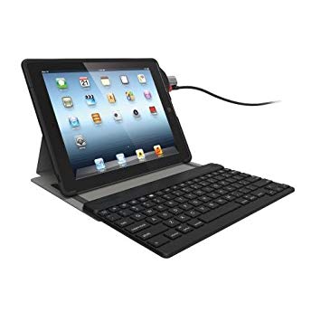 Kensington Keyfolio SecureBack Protective Security Case for with Bluetooth Keyboard and ClickSafe Lock for iPad 4 with Retina Display, iPad 3 and iPad 2 (K67755AM)