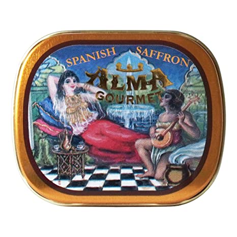 Alma Gourmet Spanish Saffron Tin 2 Gram