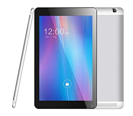 Azpen G1058 10.1" 4G LTE Quad Core Android Unlocked Tablet with Bluetooth GPS Dual Cameras (Renewed)