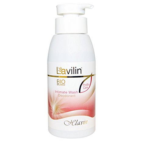 Lavilin Natural Intimate Body Wash for Delicate Areas, 200 Grams