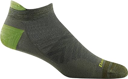 Darn Tough Men's Run No Show Tab Ultra-Lightweight Running Sock (Style 1033) -