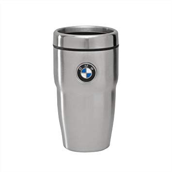 BMW Insulated 12oz. Travel Mug - Stainless Steel Finish