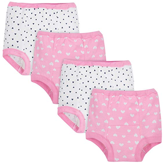 Gerber Baby Girls' 4-Pack Training Pant