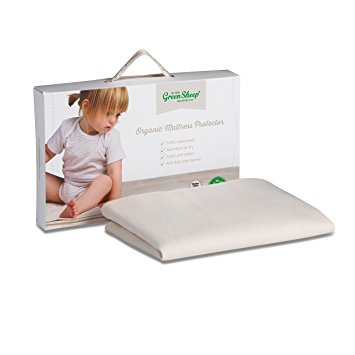 The Little Green Sheep Waterproof Mattress Protector to fit Chicco Next2Me Crib