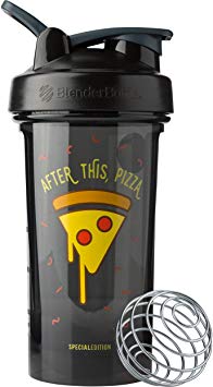 BlenderBottle C04200 Pro Series Foodie shaker bottle, 24oz, After This, Pizza