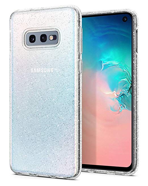 Spigen Liquid Crystal Glitter Designed for Samsung Galaxy S10e Case (2019) - Crystal Quartz