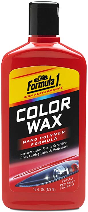 Formula 1 Red Color Wax — Restores Color and Fills in Scratches — 16 fl. oz.