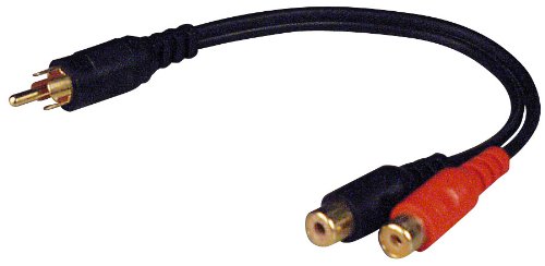 Pyramid RY6 1 Male to 2 Female RCA Adaptor (Discontinued by Manufacturer)