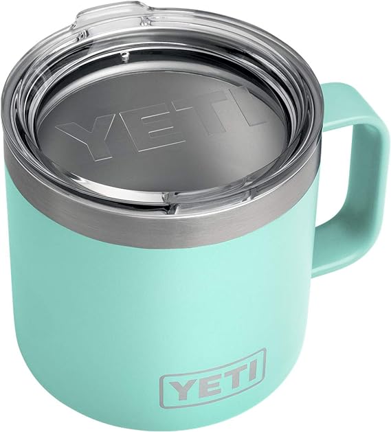 YETI Rambler 14 oz Stainless Steel Vacuum Insulated Mug with Lid