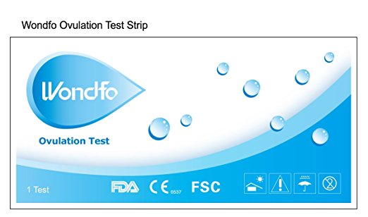Wondfo 25 Ovulation (LH) Test Strips, 25-Count