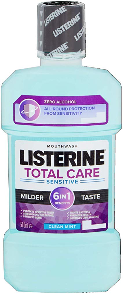 Listerine 500 ml Total Care Sensitive Clean Mint Mouthwash