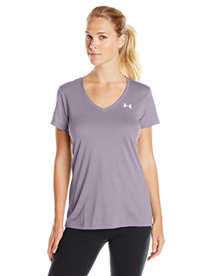 Under Armour Women's Tech V-Neck Short Sleeve T-Shirt