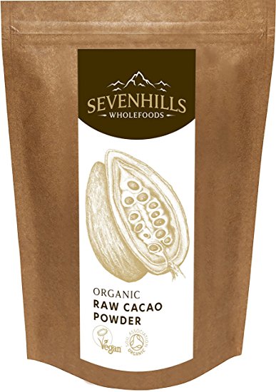 Sevenhills Wholefoods Organic Raw Cacao / Cocoa Powder 500g