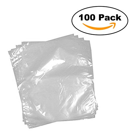 Vacuum Sealer Bag, WISH 100 8”X12” Heavy Duty Embossed Food Storage Saver Bags