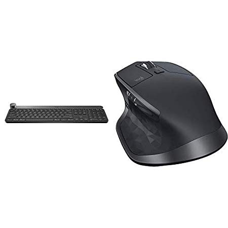 Logitech Craft Advanced Wireless Keyboard with MX Master 2S Wireless Mouse