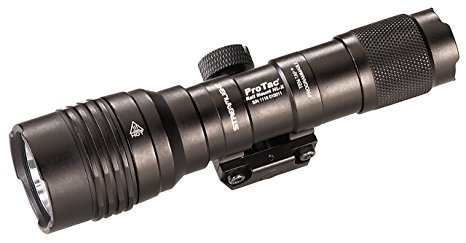 Streamlight 88066 Pro Tac Rail Mount HL-X, 1,000 Lumen Professional Tactical Flashlight with High/Low/Strobe Dual Fuel use 2x CR 123A or 1x 18650 Batteries