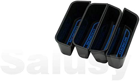 Salusy 4pcs Interior Side Door Armrest Storage Box Holder Compatible with Ford Fusion 2013 2014 2015 2016 2017 2018 2019