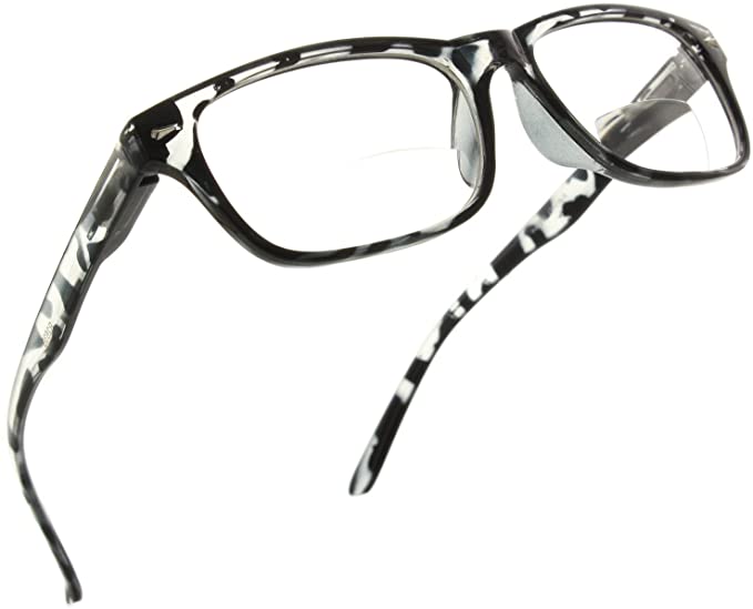 Fiore Bifocal Reading Glasses Bi Focal Readers For Men Women With Spring Hinges