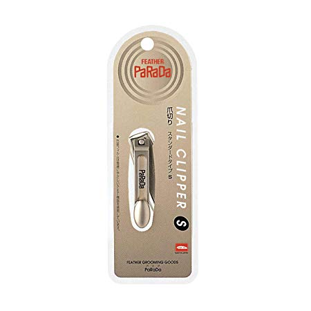 FEATHER PARADA Nail Clipper Small Size (S) Length 66 mm (2.6") (Japan Import)