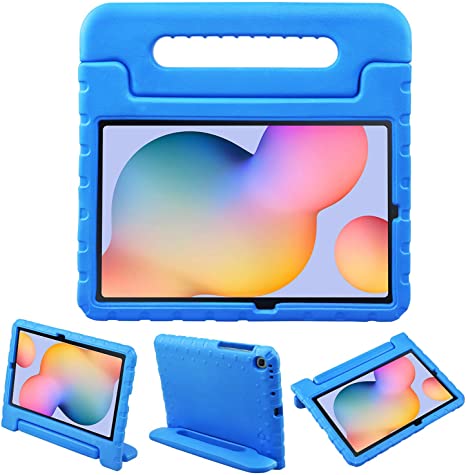 NEWSTYLE Kids Case for Samsung Galaxy Tab S6 Lite 10.4 2020 P610 P615, Shockproof Light Weight Protection Handle Stand Kids Case for Samsung Galaxy Tab Tab S6 Lite 10.4 Inch 2020 Model (Blue)