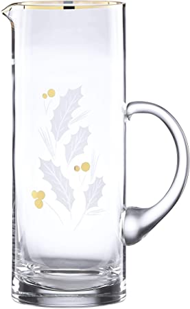 Lenox 886860 Holiday Gold Glass Beverage Pitcher