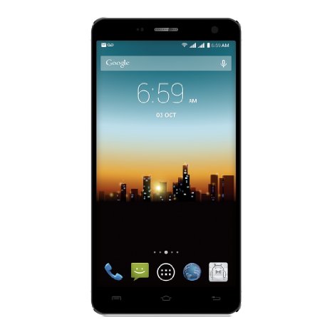 Posh Mobile Titan Max HD E600 GSM Unlocked 4G HSDPA   8GB 6.0" LCD Android Phablet  Dual Sim - Black