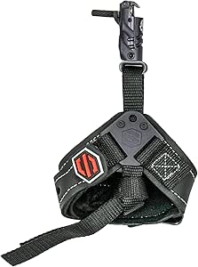 Scott Archery Ghost Buckle Archery Release with NCS Strap-Black