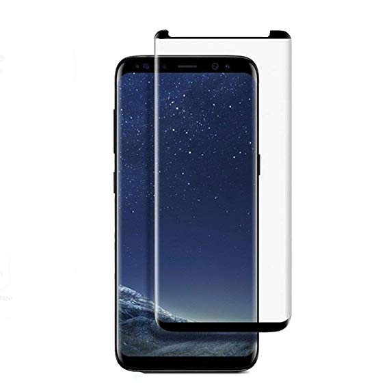 Samsung Galaxy Note 9 Screen Protector, [ZealBea Focus] SM-N960F 9H Hardness Tempered Glass Film / 3D Curved Edge / Wider Side-Glue / Edge to Edge Protection / Case Friendly / Bubble Free Protective Film for Galaxy Note 9 2018 (Black)