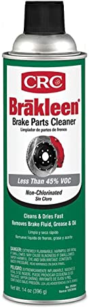 CRC BRAKLEEN Chlorine-Free Brake Parts Cleaner - Low VOC