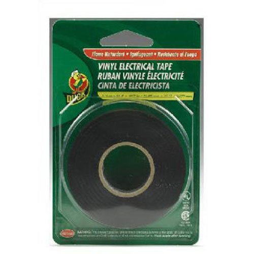 Duck Brand 551117 Professional Electrical Tape, 0.75-Inch by 66-Feet, Single Roll, Black