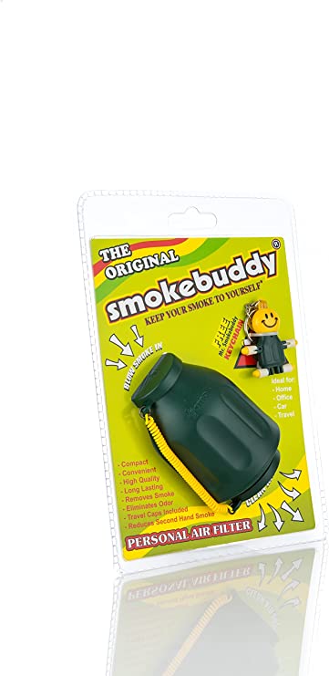 Smoke Buddy Personal Air Filter, Green