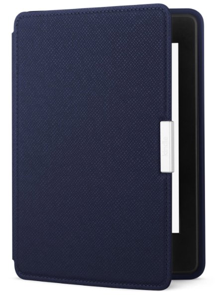 Amazon Kindle Paperwhite Case - Lightest and Thinnest Protective Genuine Leather Cover with Auto Wake/Sleep for Amazon Kindle Paperwhite, Ink Blue