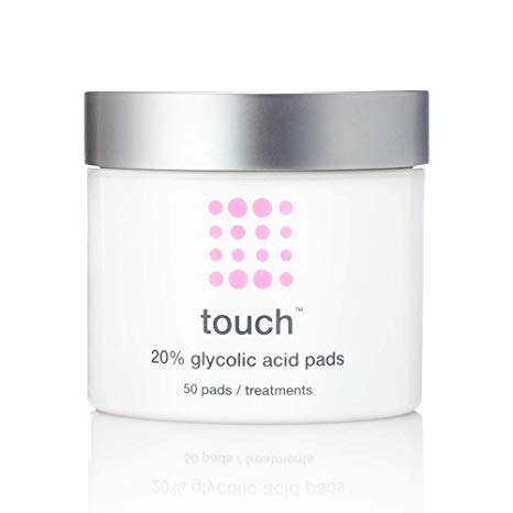 20% Glycolic Acid Exfoliating Peel Pads – Anti-Aging & Resurfacing Mini Peel Treatment – Best For: Dullness, Pores, Acne Scars, Fine Wrinkles, Uneven Skin Tone & Texture, Hyperpigmentation, 50 Count