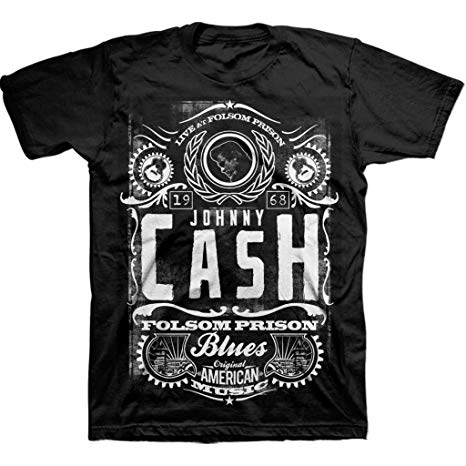 ill Rock Merch Johnny Cash Blues T-Shirt