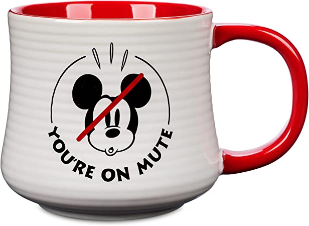 Disney Mickey Mouse ''You're On Mute'' Mug