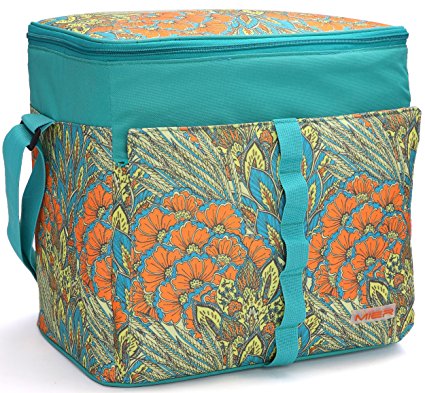 MIER 30L Extra Large Cooler Bag Outdoor Insulated Picnic Bag for Camping, Sports, Beach, Travel, Fishing