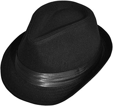 Lullaby Mens Womens Short Brim Classic Manhattan Gangster Trilby Fedora Hat