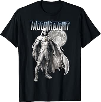 Marvel Moon Knight Profile Poster T-Shirt