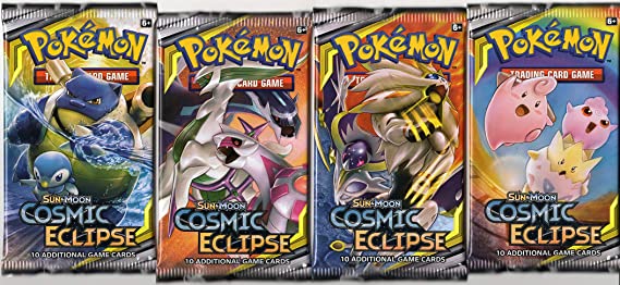 Sun Moon Cosmic Eclipse Single Booster Pack - 10 Cards - Pokemon Cards