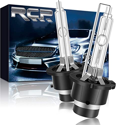 RCP D2S 6000K ヘッドライト 車用 HID バルブ 車検対応 純正交換 12V 35W IP68防水２個入り