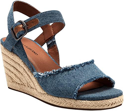 Lucky Brand Women's Mindra Espadrille Wedge Sandal