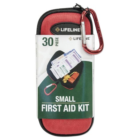 Lifeline 30-Piece First Aid Kit (Red)
