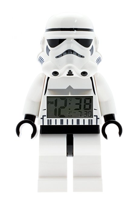 LEGO Star Wars Storm Trooper Minifigure Clock