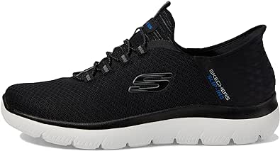 Skechers Men s Summits High Range Slip-in, Black, 10 Wide