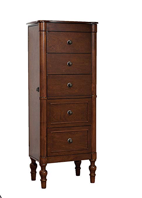 Hives and Honey 8008-052 Suzanne Jewelry Armoire Walnut