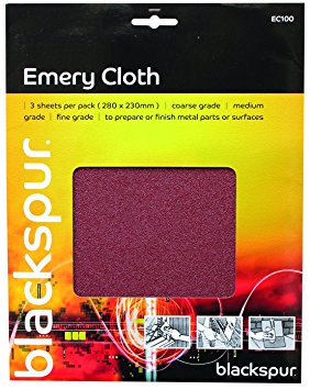 Blackspur BB-EC100 Emery Cloth Pack